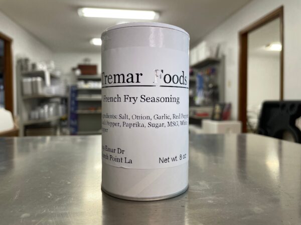 picture of Tremar Foods Original Cajun Style French Fry Seasoning in can