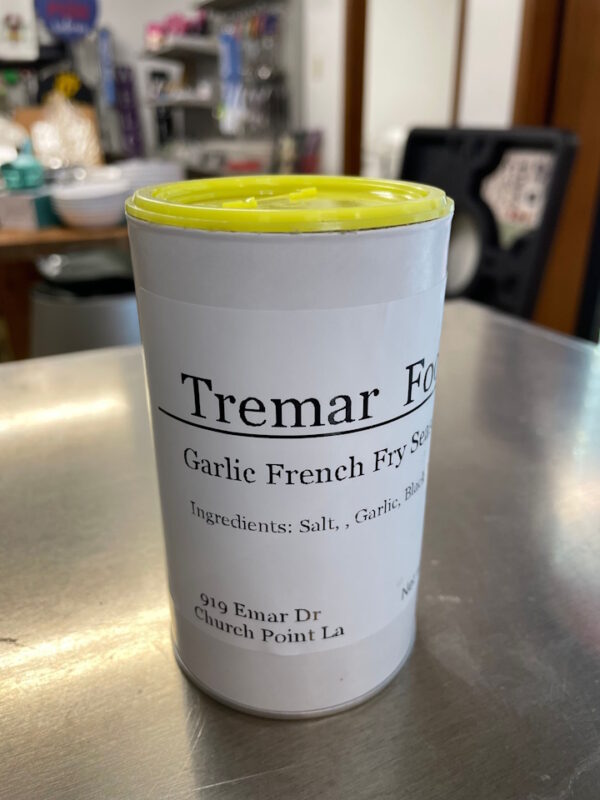 picture of Tremar Food's Garlic French Fry Seasoning can