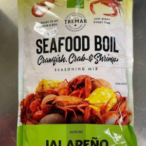 a picture of Tremar Foods Jalapeño Seafood Boil bag