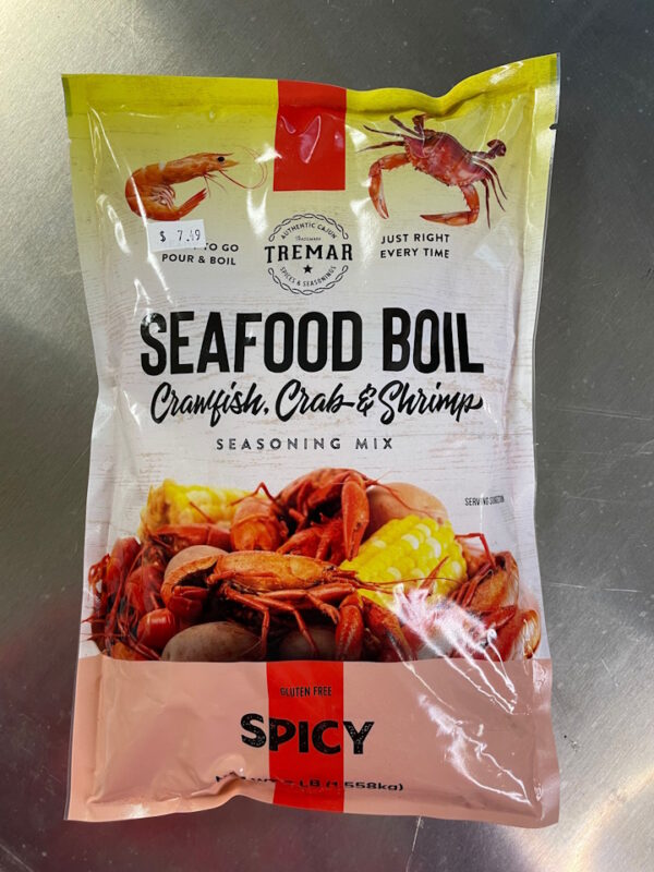 picture of Tremar Foods Spicy Seafood Boil bag