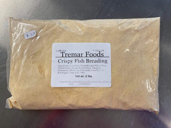 picture of Tremar Foods Crispy Fish Breading bag